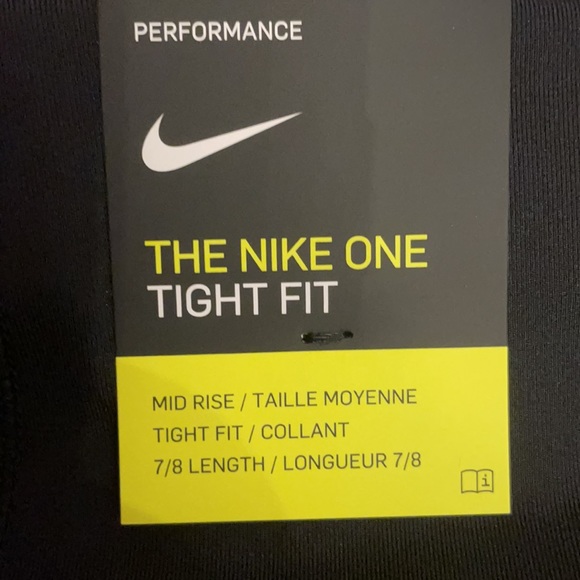 Woman’s Nike Running Leggings 7/8 length - Picture 6 of 7